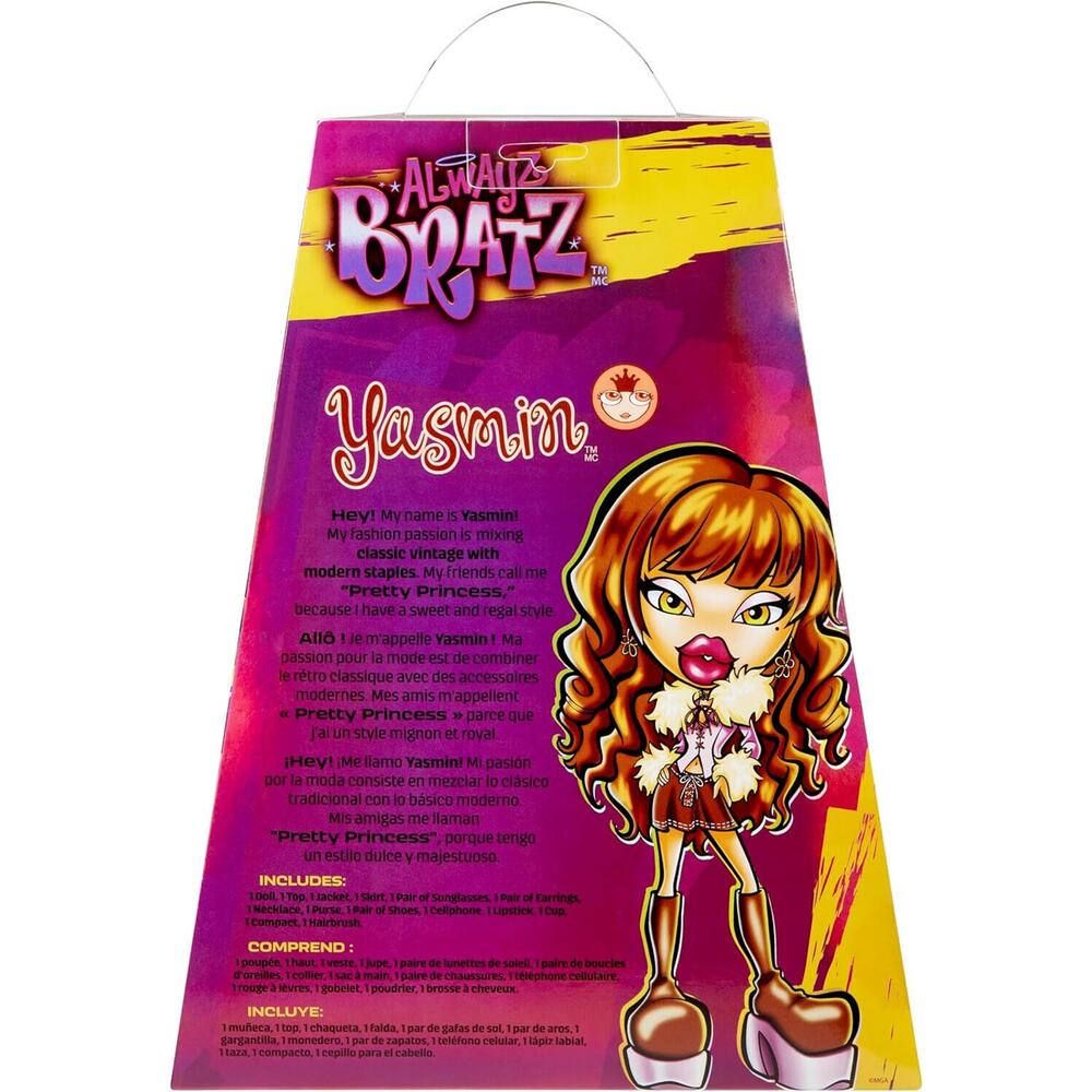 🔥Bratz Alwayz Bratz Yasmin Fashion Doll with 10 Accessories and Poster BNWT🔥 - Picture 6 of 6